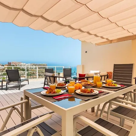 Crystalline View's Of Carihuela - 3 Bedrooms Penthouse Daire Torremolinos