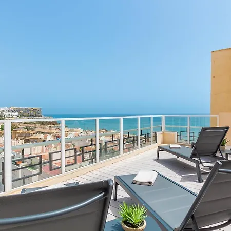 Crystalline View's Of Carihuela - 3 Bedrooms Penthouse Torremolinos