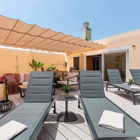 Crystalline View's Of Carihuela - 3 Bedrooms Penthouse Daire Torremolinos